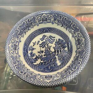 LOT OF 4 - BLUE WILLOW - ENGLAND - BOWLS - ITEM # 6 - 27